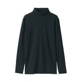 婦人　あったか綿　厚手　タートルネック長袖Ｔシャツ