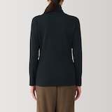 婦人　あったか綿　厚手　タートルネック長袖Ｔシャツ