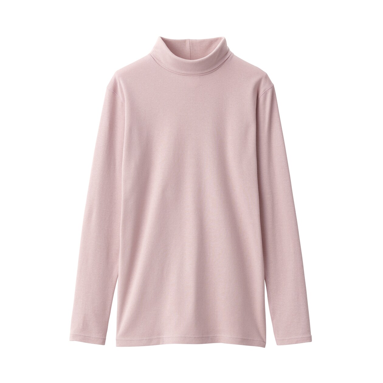 婦人　あったか綿　厚手　タートルネック長袖Ｔシャツ