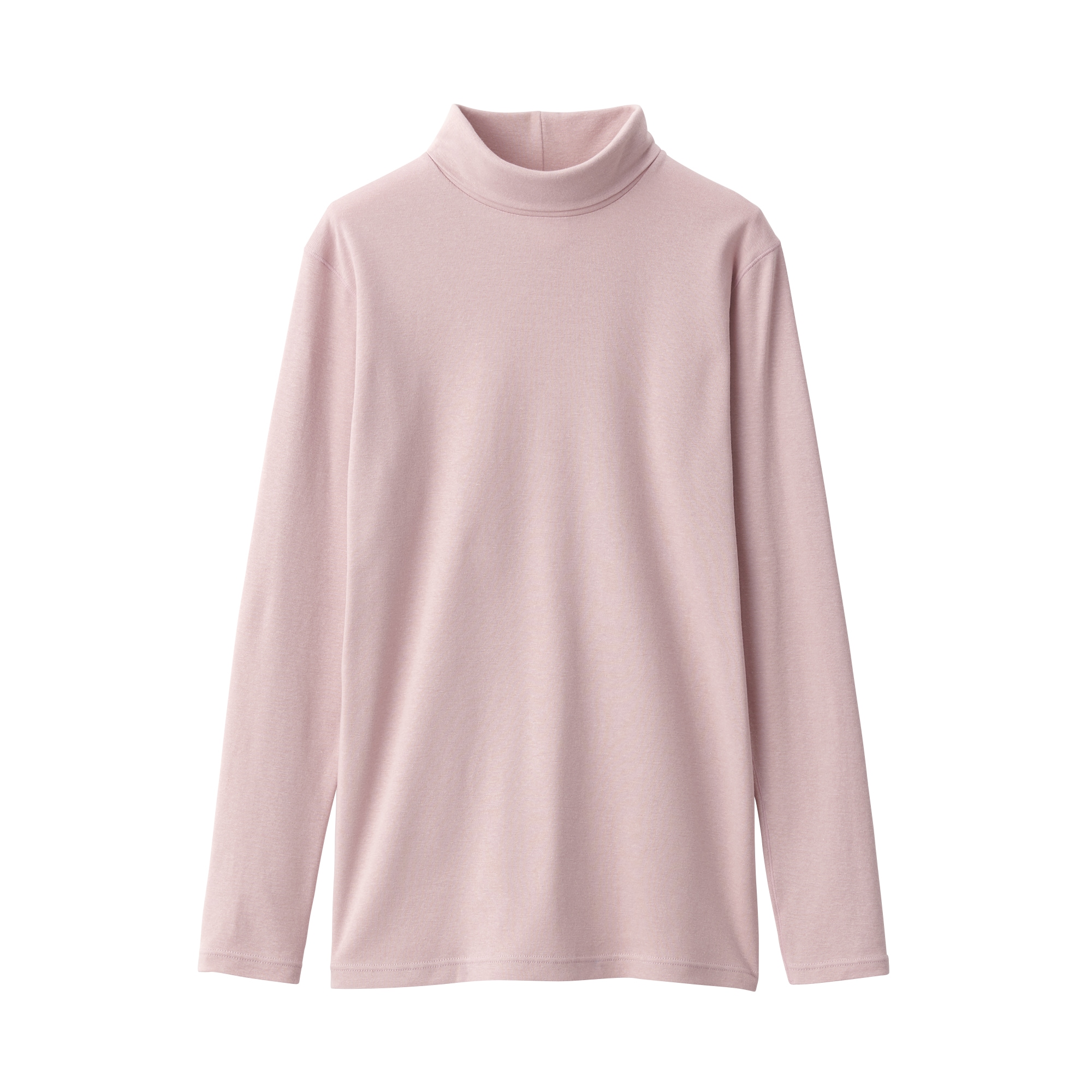 婦人　あったか綿　厚手　タートルネック長袖Ｔシャツ