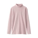 婦人　あったか綿　厚手　タートルネック長袖Ｔシャツ