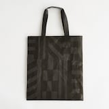 ［ＩＤＥＥ］柚木沙弥郎デザイン　ＳＩＷＡ　ＦＬＡＴバッグ　Ｌ　シマウマ