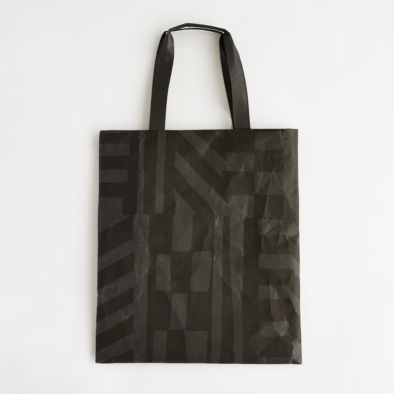 ［ＩＤＥＥ］柚木沙弥郎デザイン　ＳＩＷＡ　ＦＬＡＴバッグ　Ｌ　シマウマ
