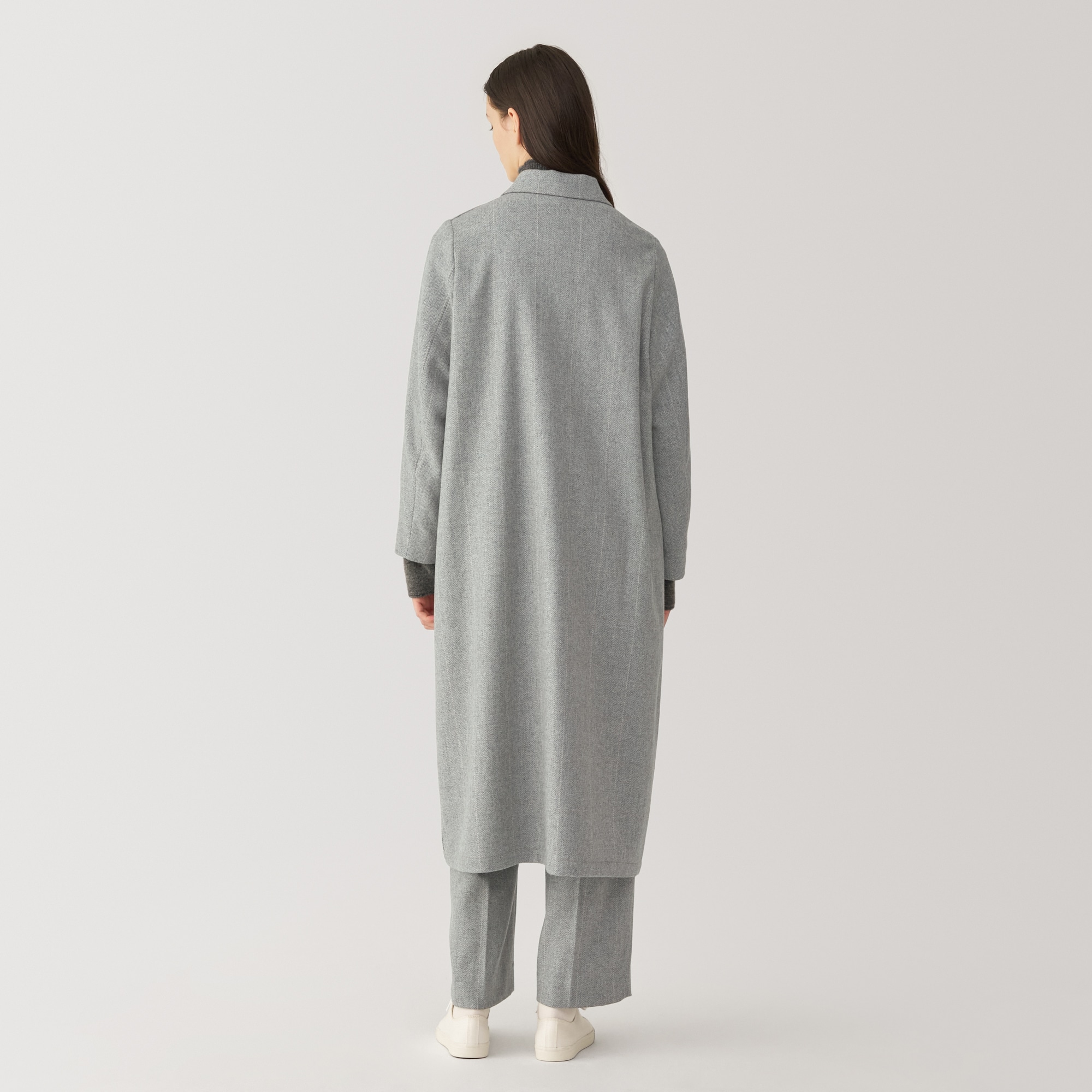 婦人 ウール混ロングコート | 無印良品