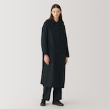 婦人　ウール混ロングコート