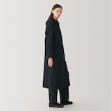 婦人　ウール混ロングコート