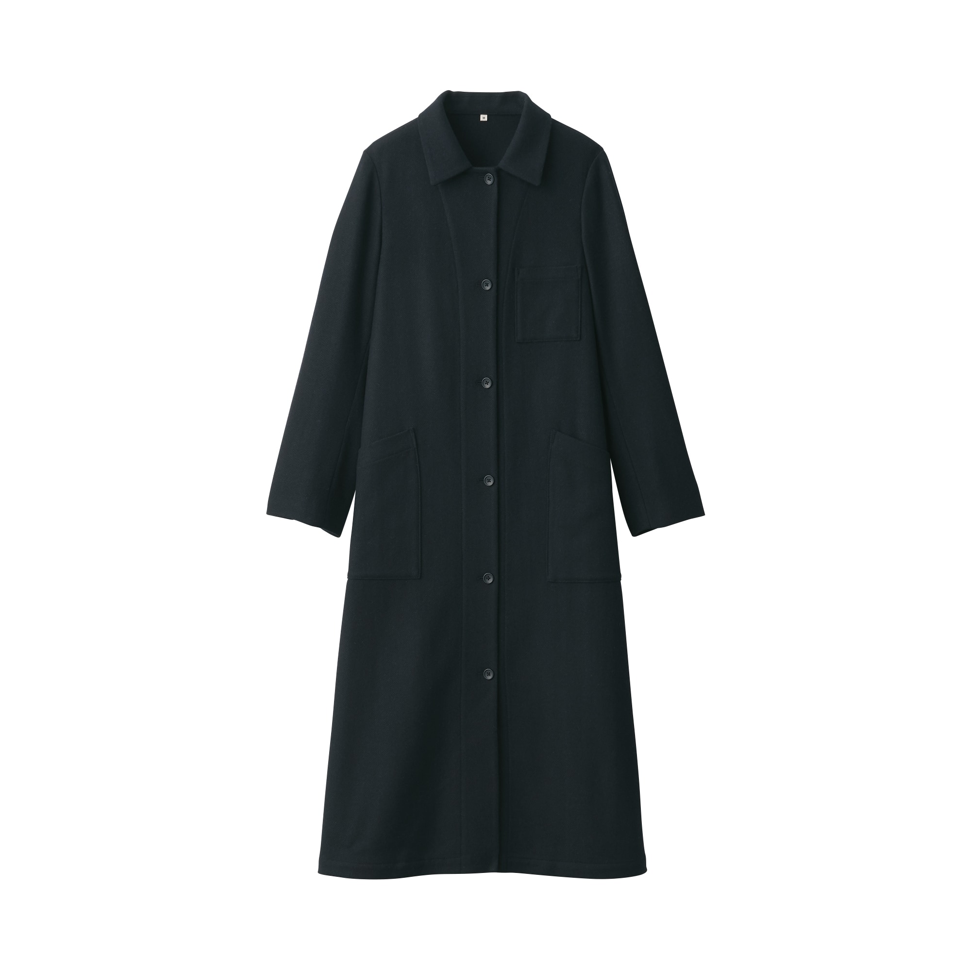 婦人　ウール混ロングコート