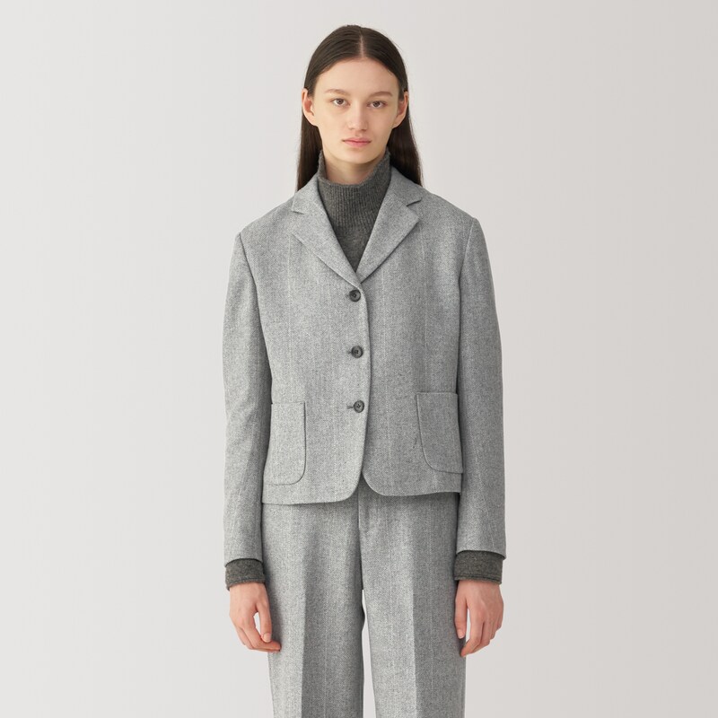 婦人 ウール混ジャケット | 無印良品 