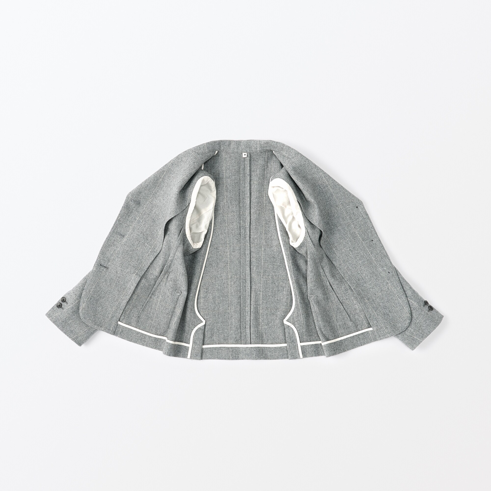 新品　無印　MUJI labo リネン混ウールジャケット　L セール】〔MUJI Labo〕紳士 リネン混ウールジャケット（その他