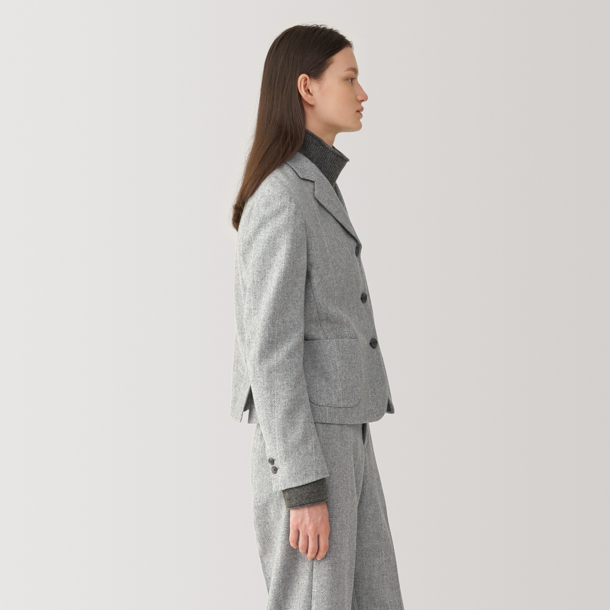 婦人 ウール混ジャケット | 無印良品