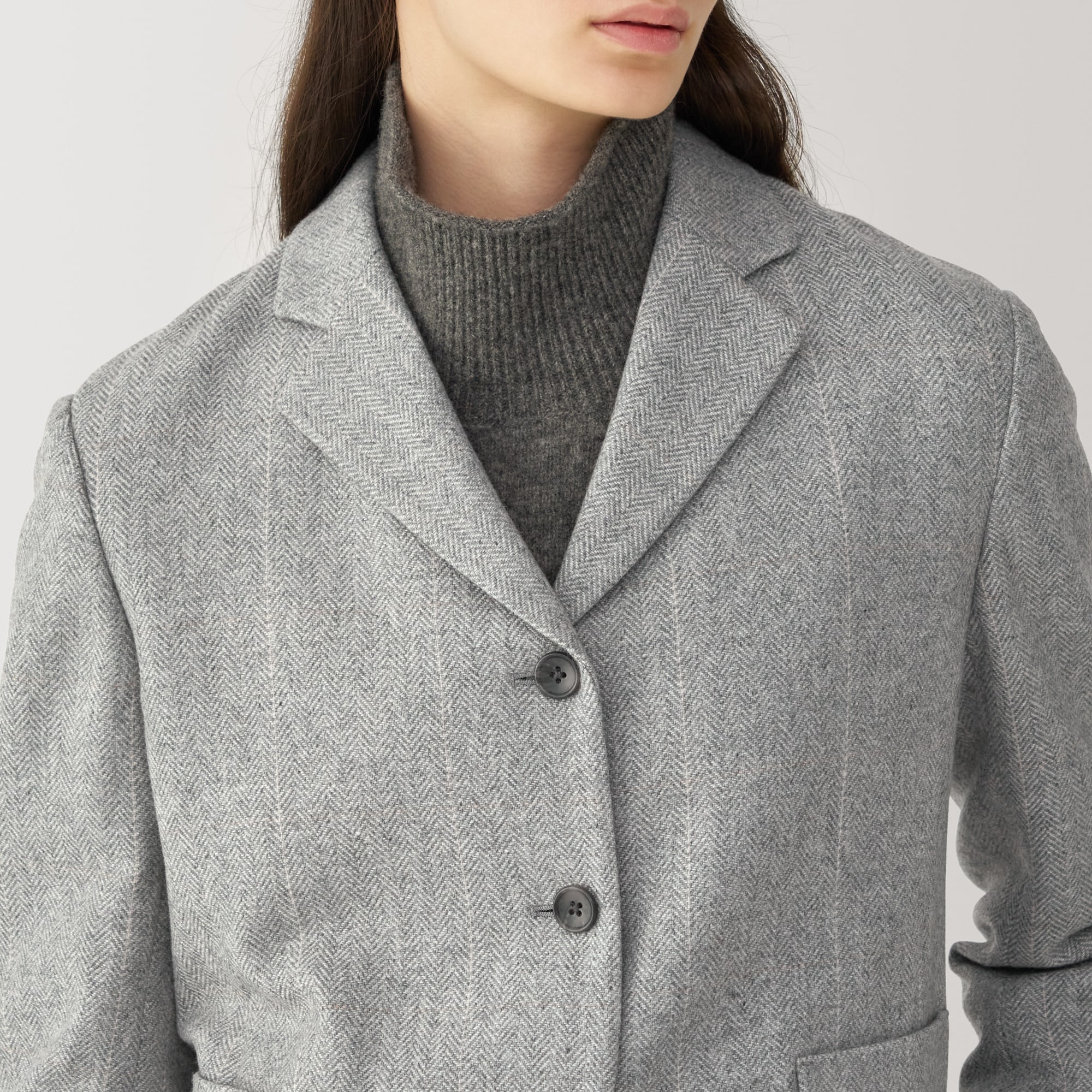 婦人　ウール混ジャケット