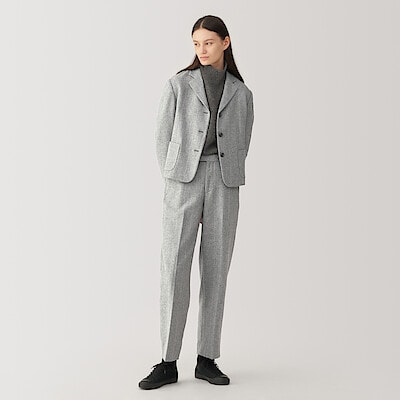 婦人　ウール混ジャケット