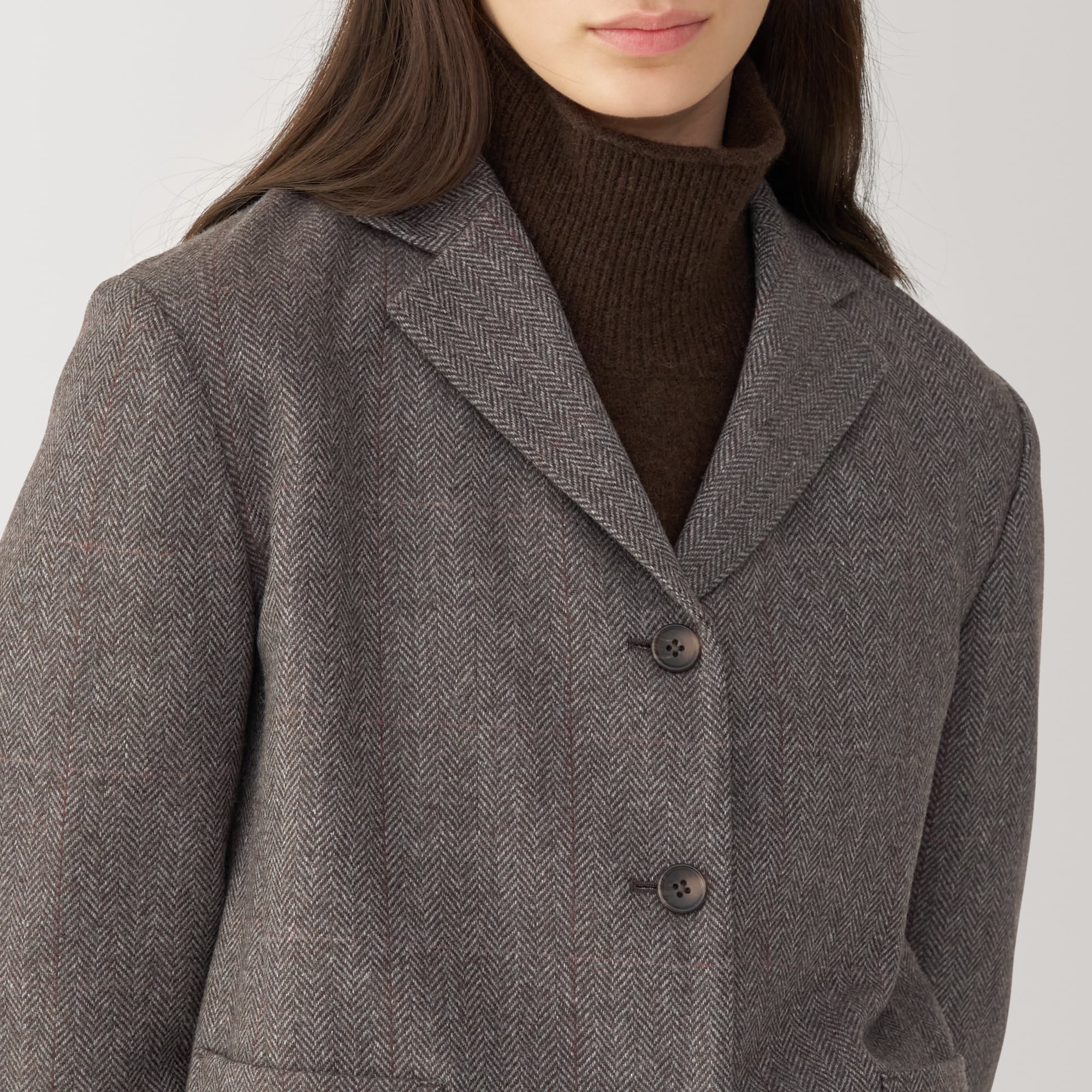 婦人　ウール混ジャケット