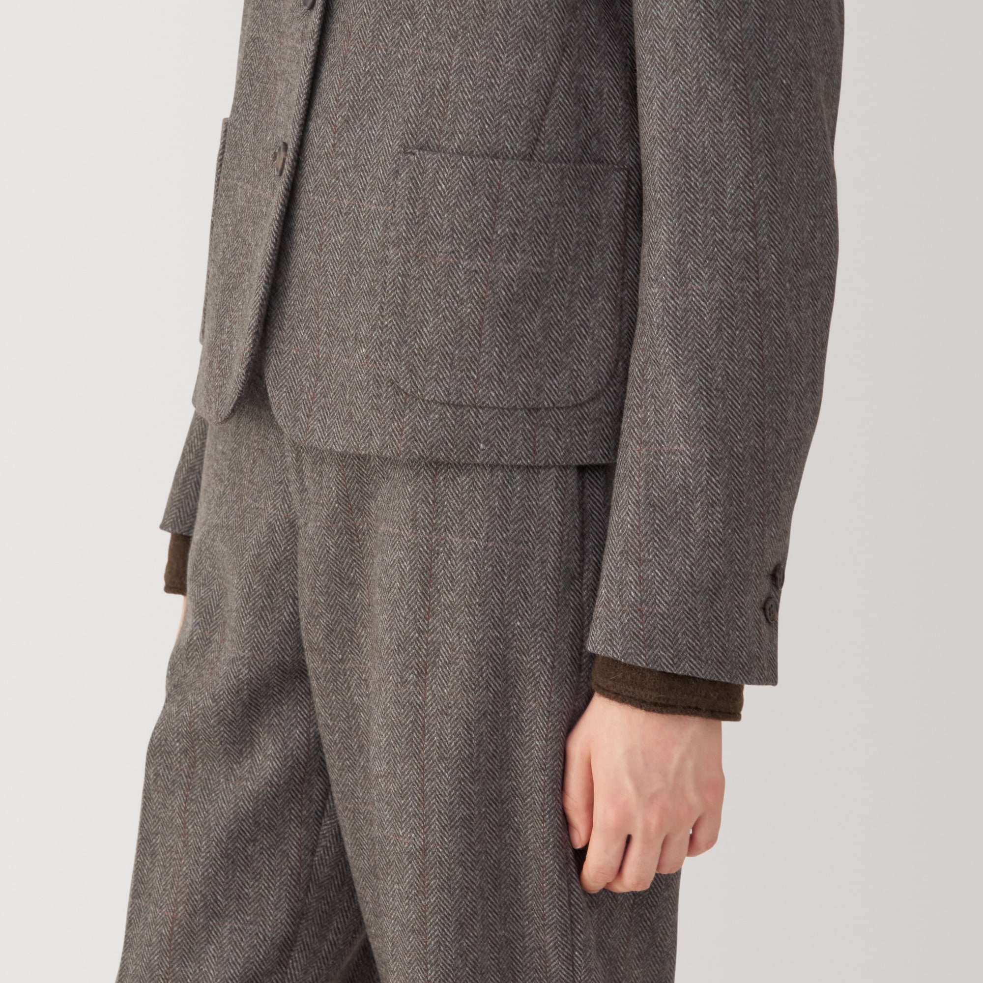 婦人　ウール混ジャケット