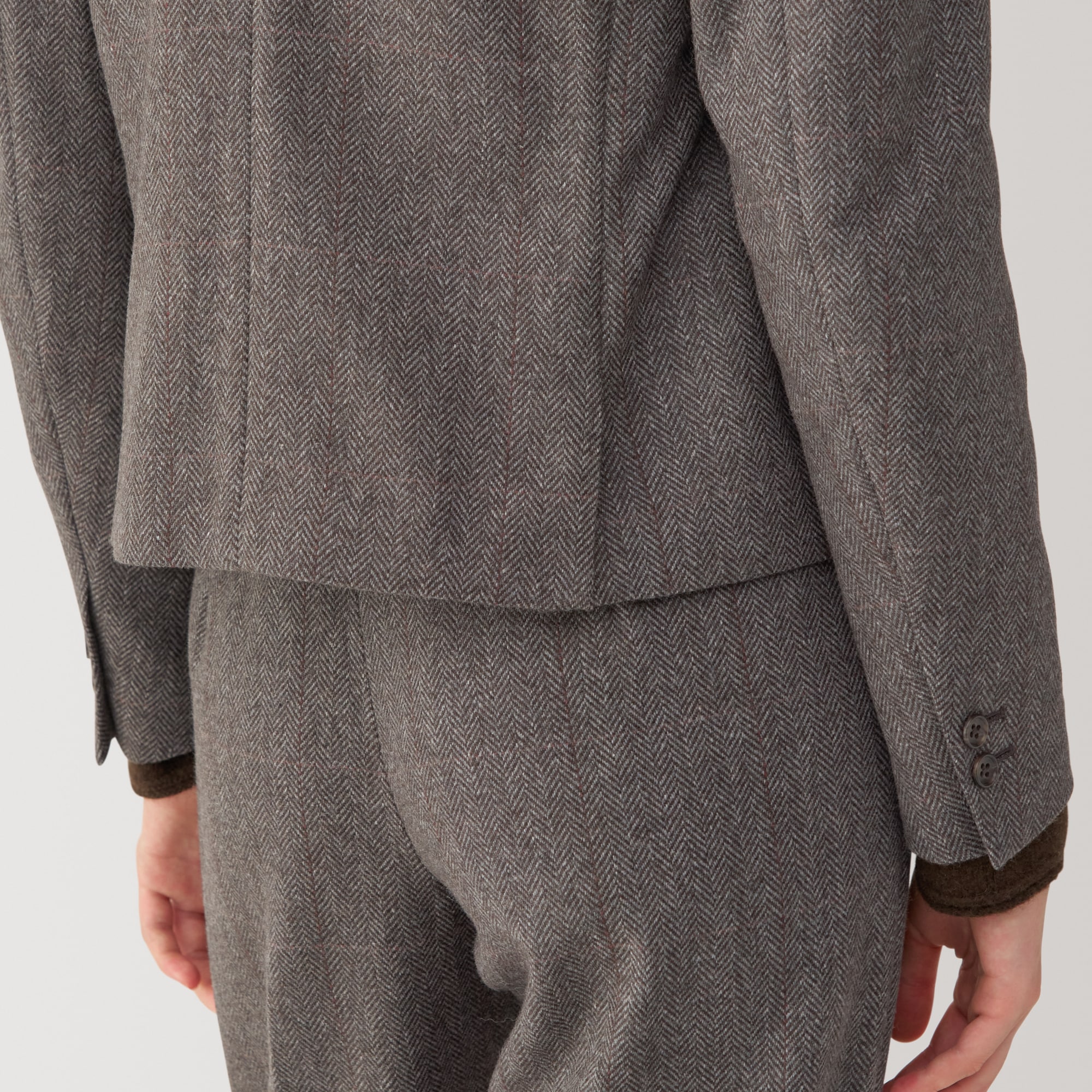 婦人　ウール混ジャケット