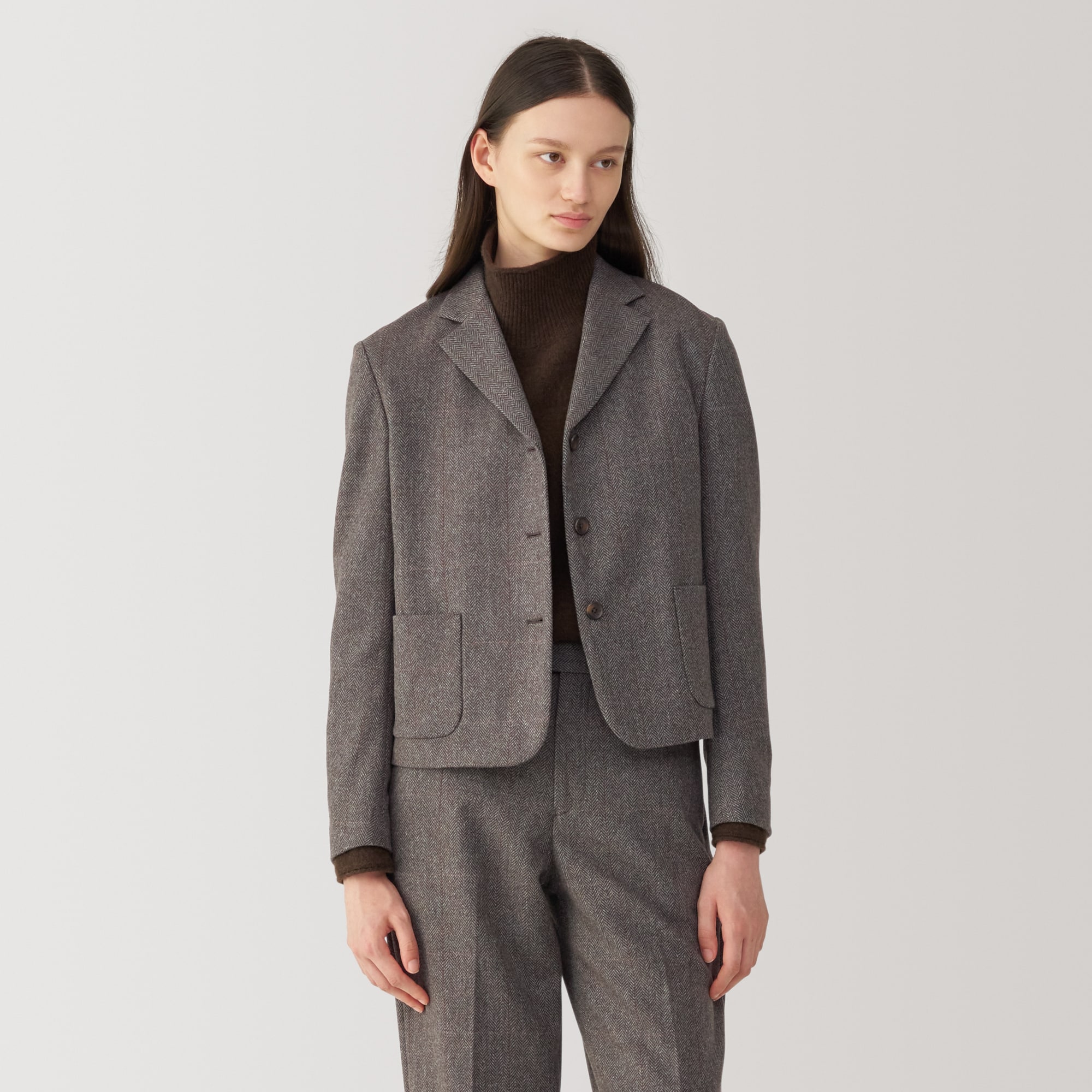 婦人 ウール混ジャケット | 無印良品