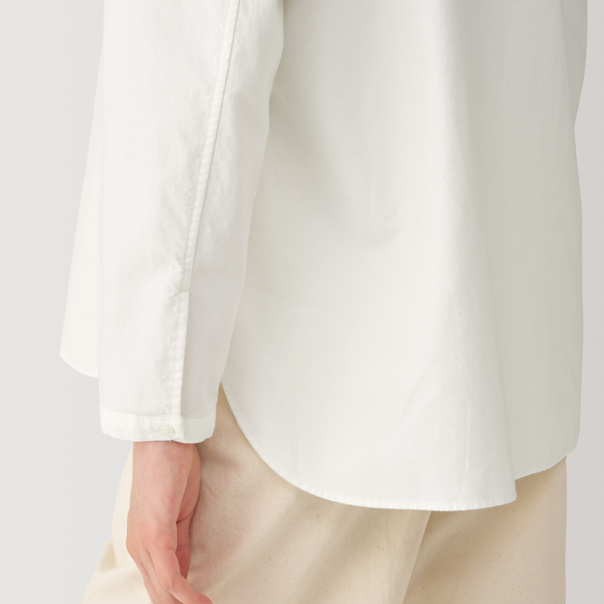 婦人　起毛ツイルブラウス