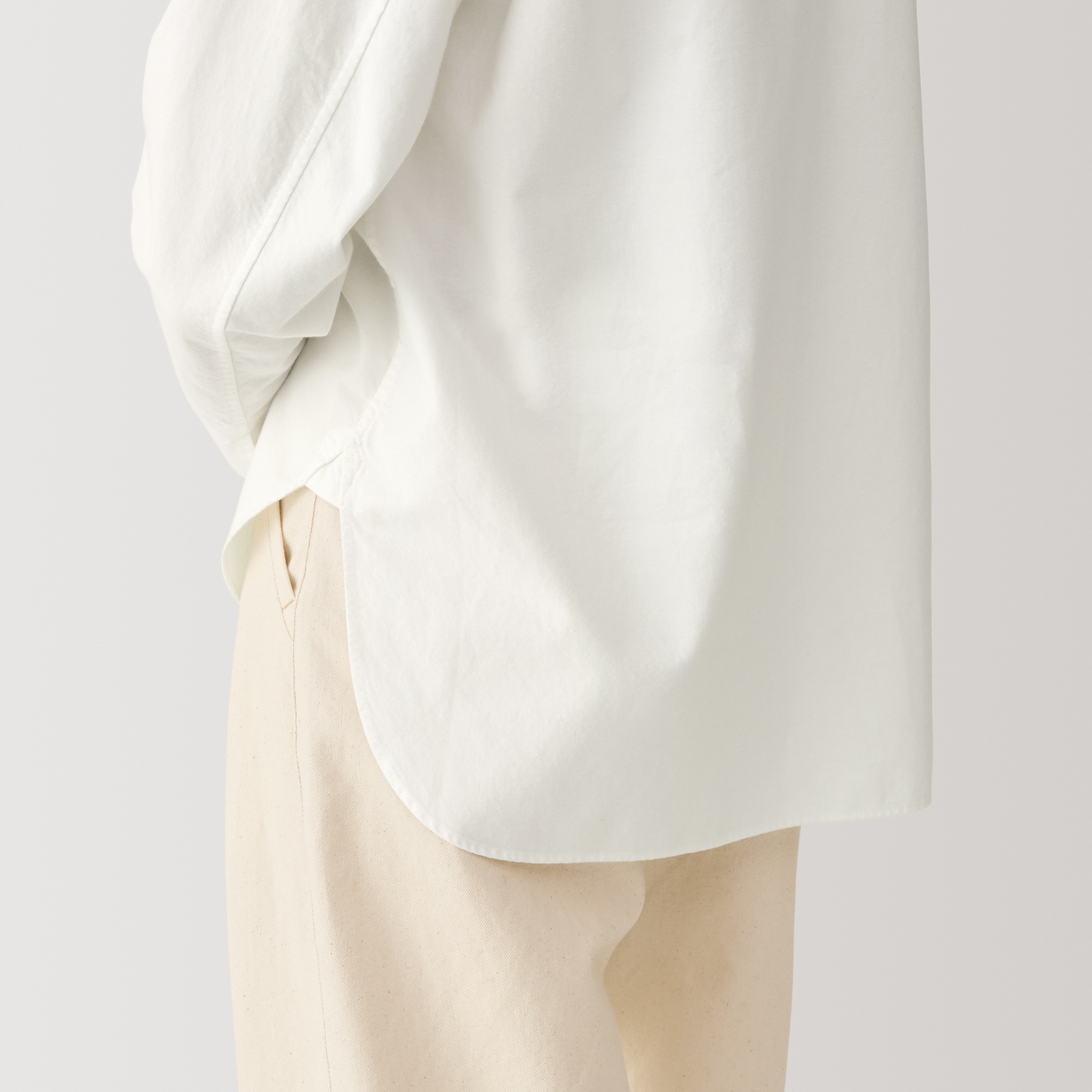 婦人　起毛ツイルブラウス