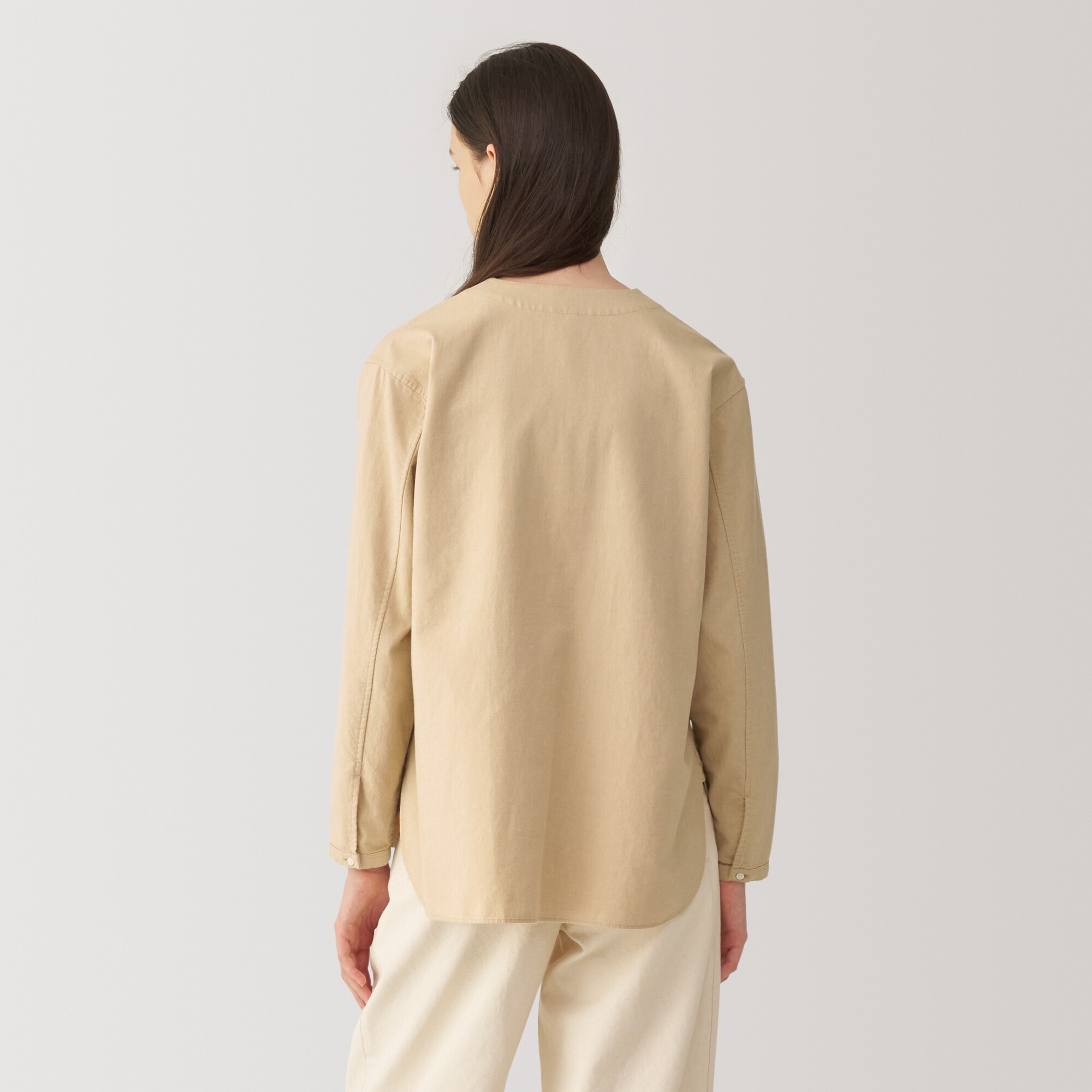 婦人　起毛ツイルブラウス