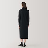 婦人　ダブルフェイスニットワンピース