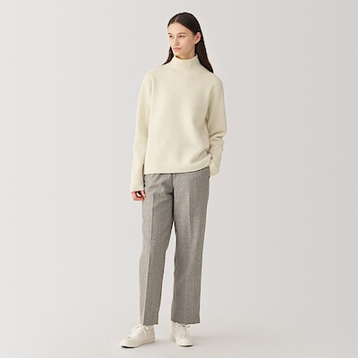 婦人　ヤク混タートルネックセーター（2024年仕様）