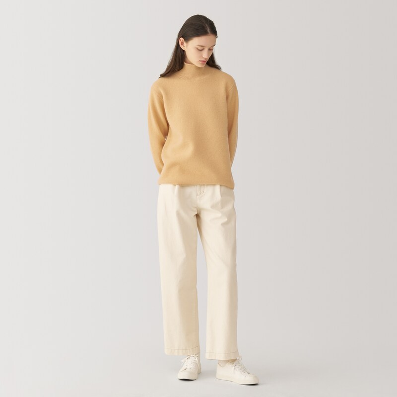 婦人 ヤク混タートルネックセーター | 無印良品