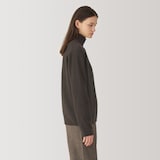 婦人　ヤク混タートルネックセーター