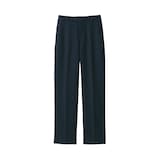 婦人　ウール混ストレートパンツ