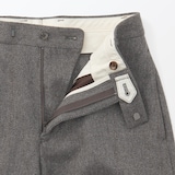 婦人　ウール混ストレートパンツ