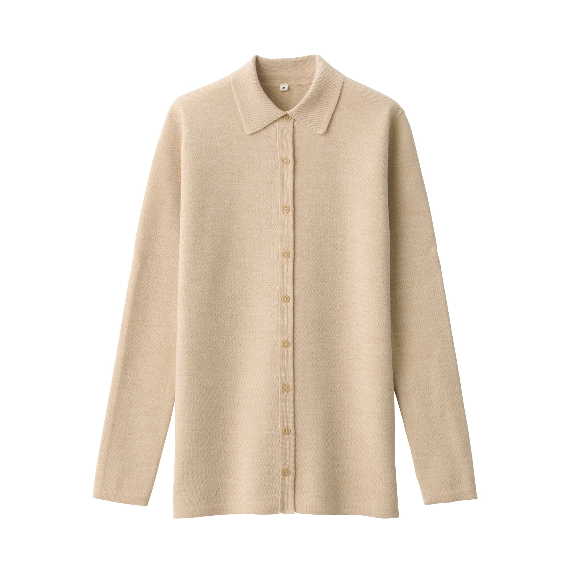 婦人　ダブルフェイスニットシャツ