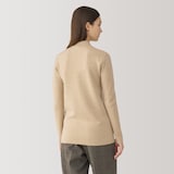 婦人　ダブルフェイスニットシャツ