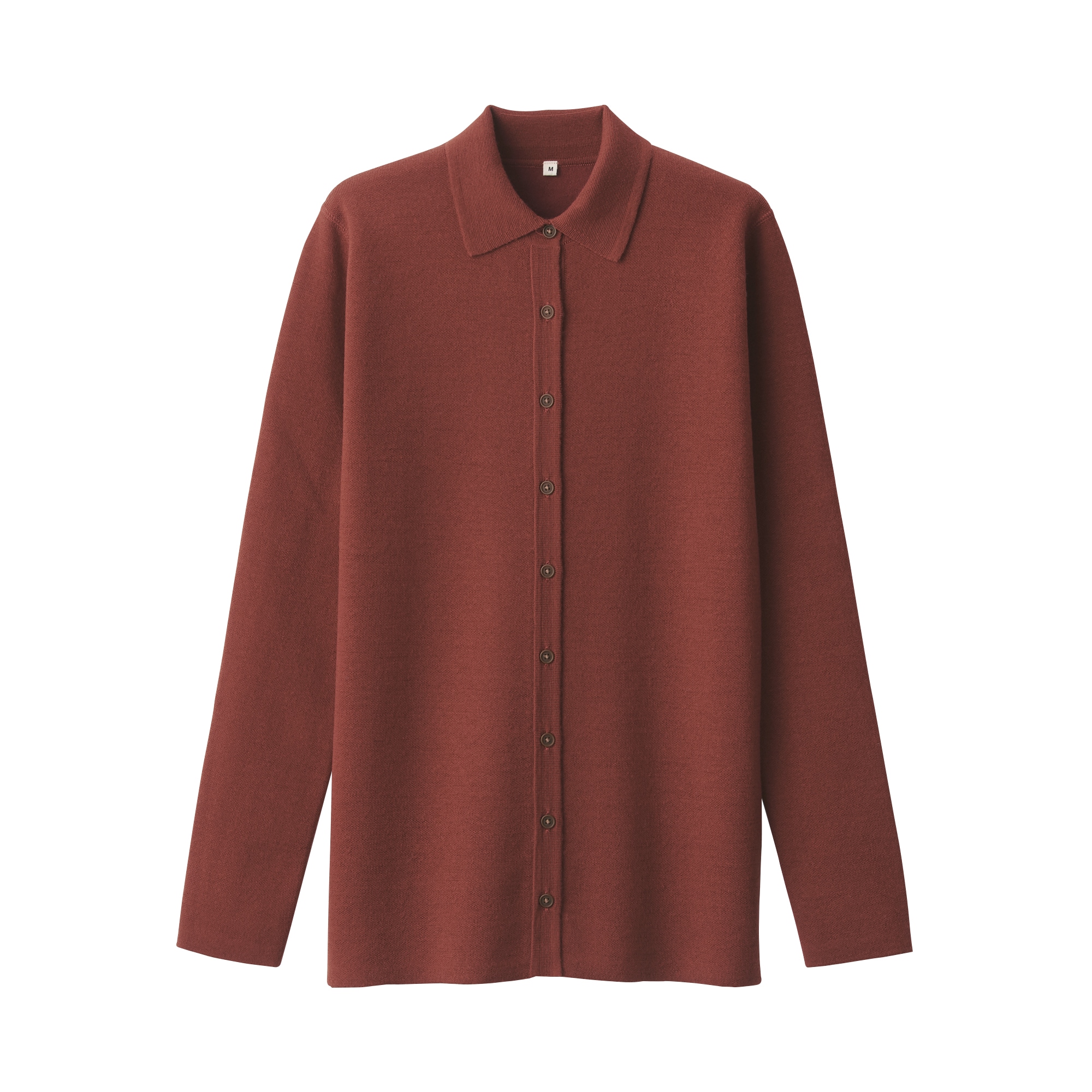 婦人　ダブルフェイスニットシャツ