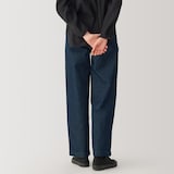 婦人　和紙混デニムパンツ