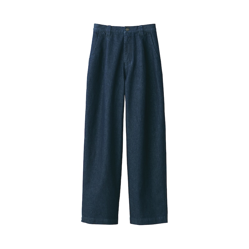 婦人 和紙混デニムパンツ | 無印良品
