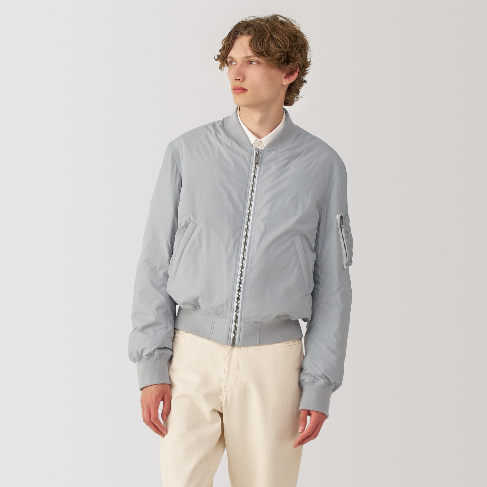 紳士 MA－1ダウンブルゾン | 無印良品