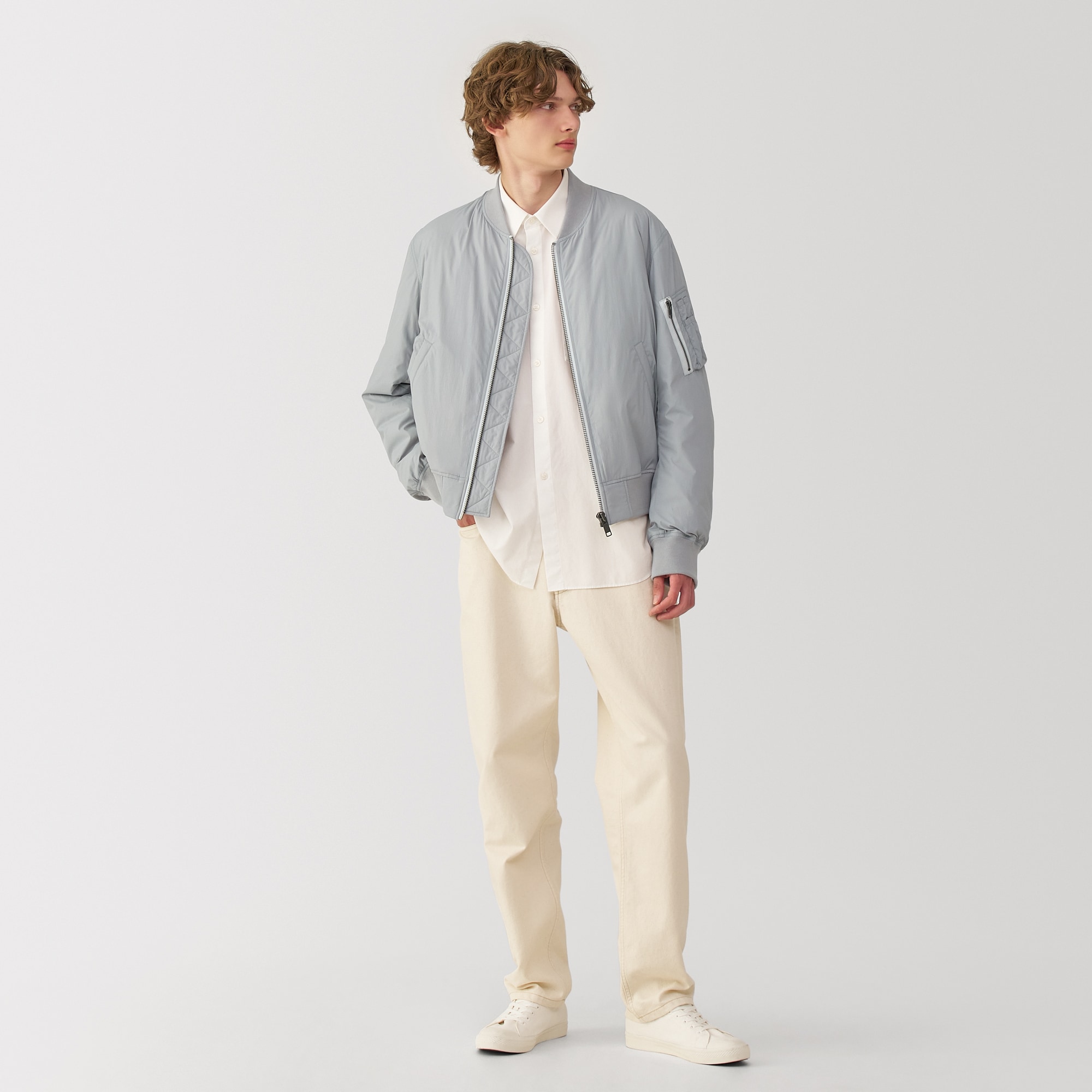 紳士　ＭＡ－１ダウンブルゾン