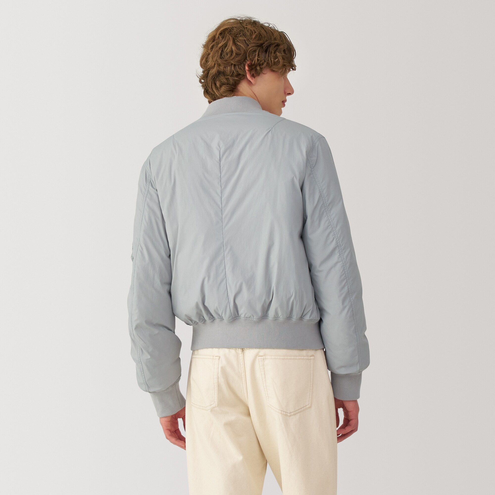 紳士 MA－1ダウンブルゾン | 無印良品