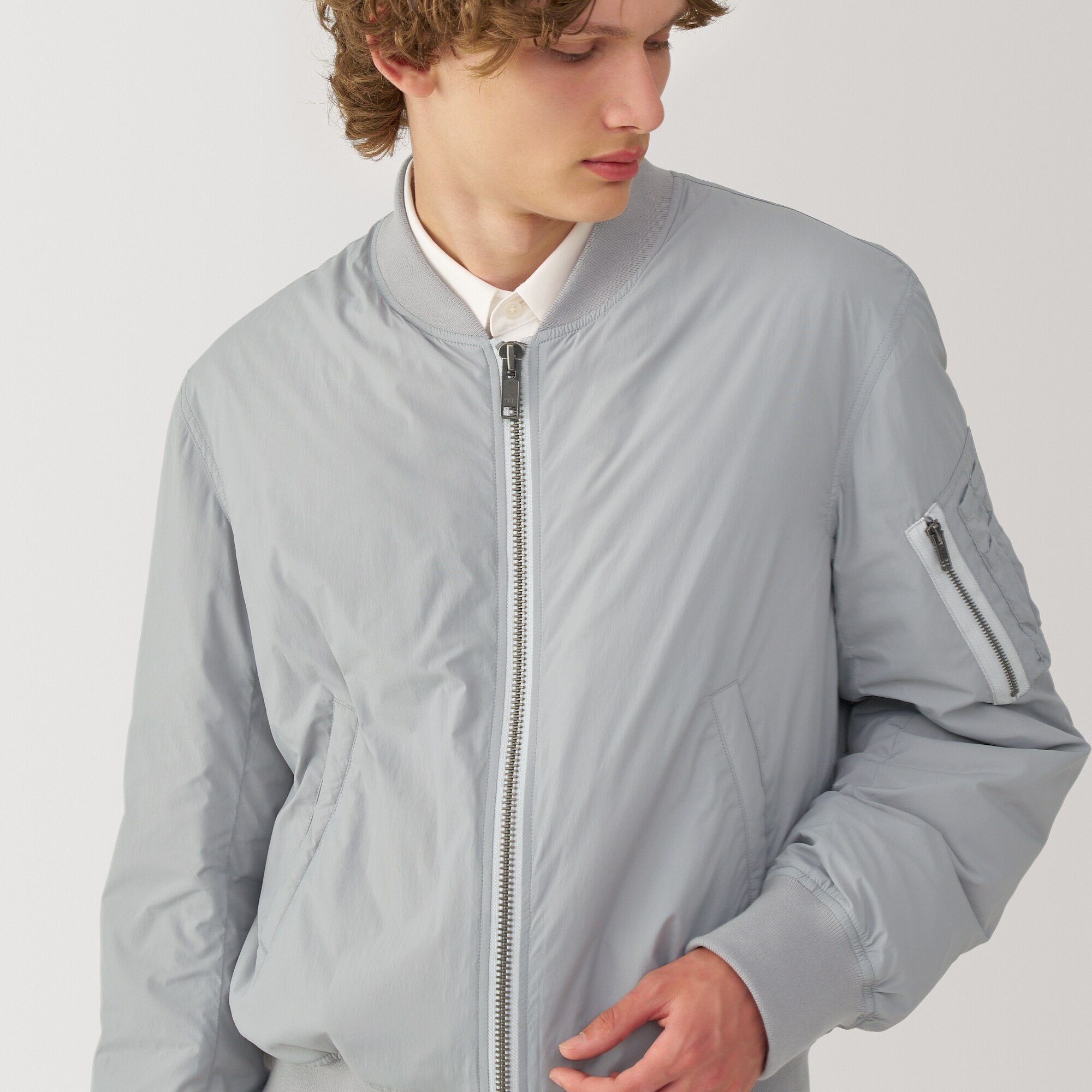 紳士　ＭＡ－１ダウンブルゾン