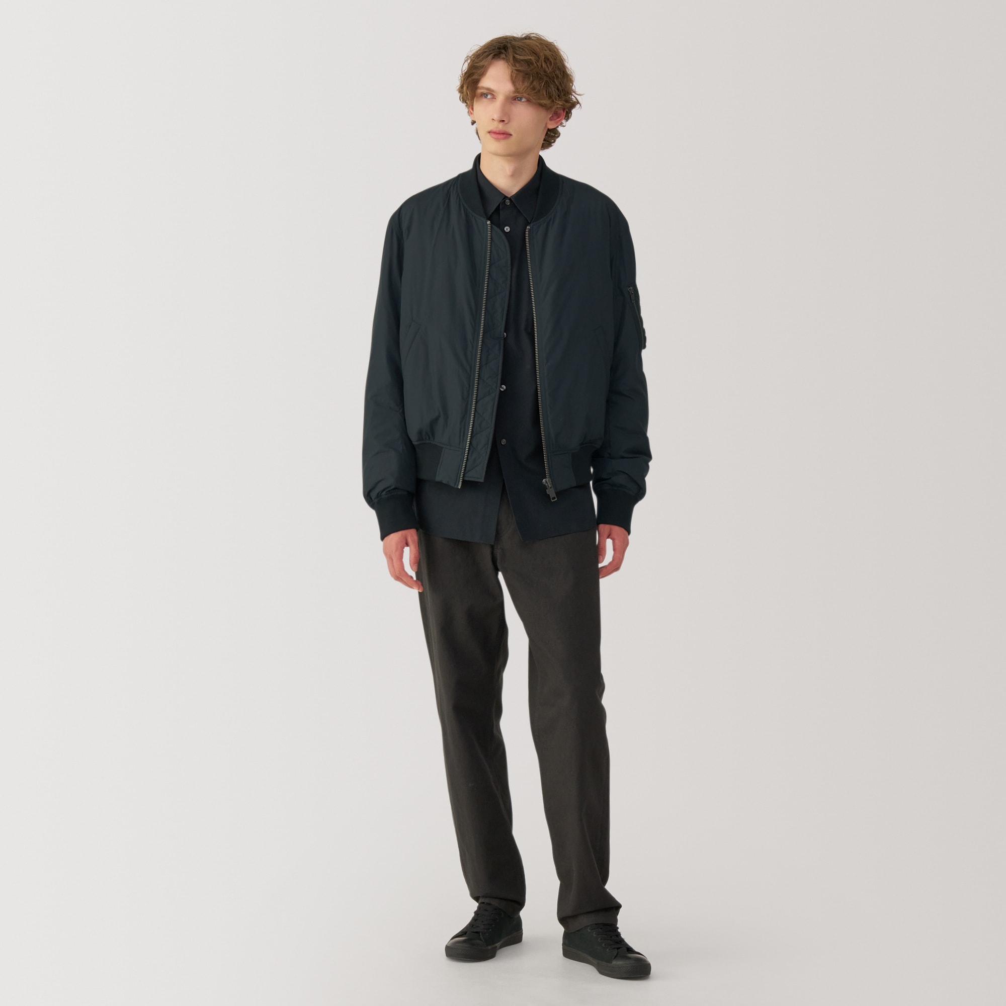 紳士　ＭＡ－１ダウンブルゾン