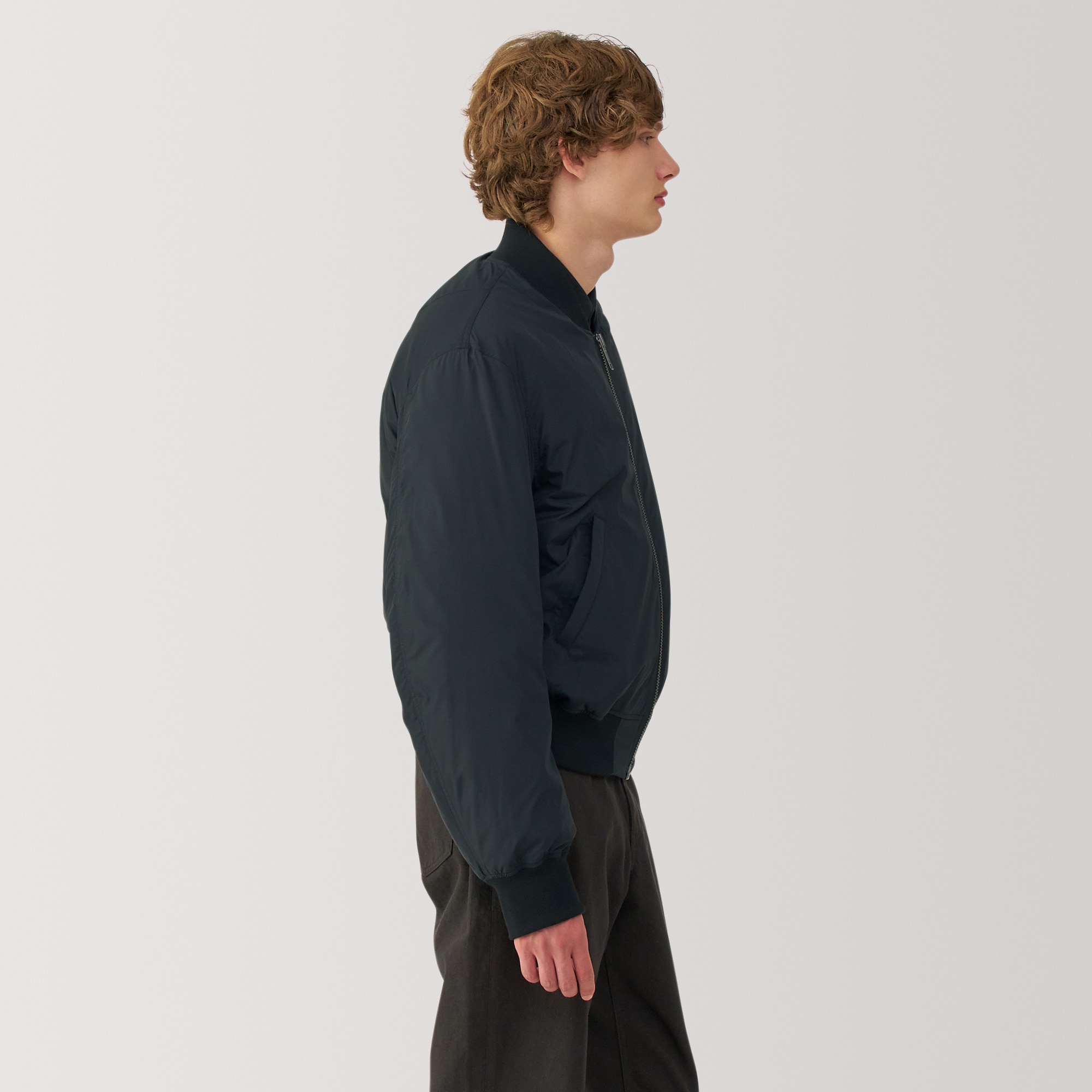 紳士　ＭＡ－１ダウンブルゾン