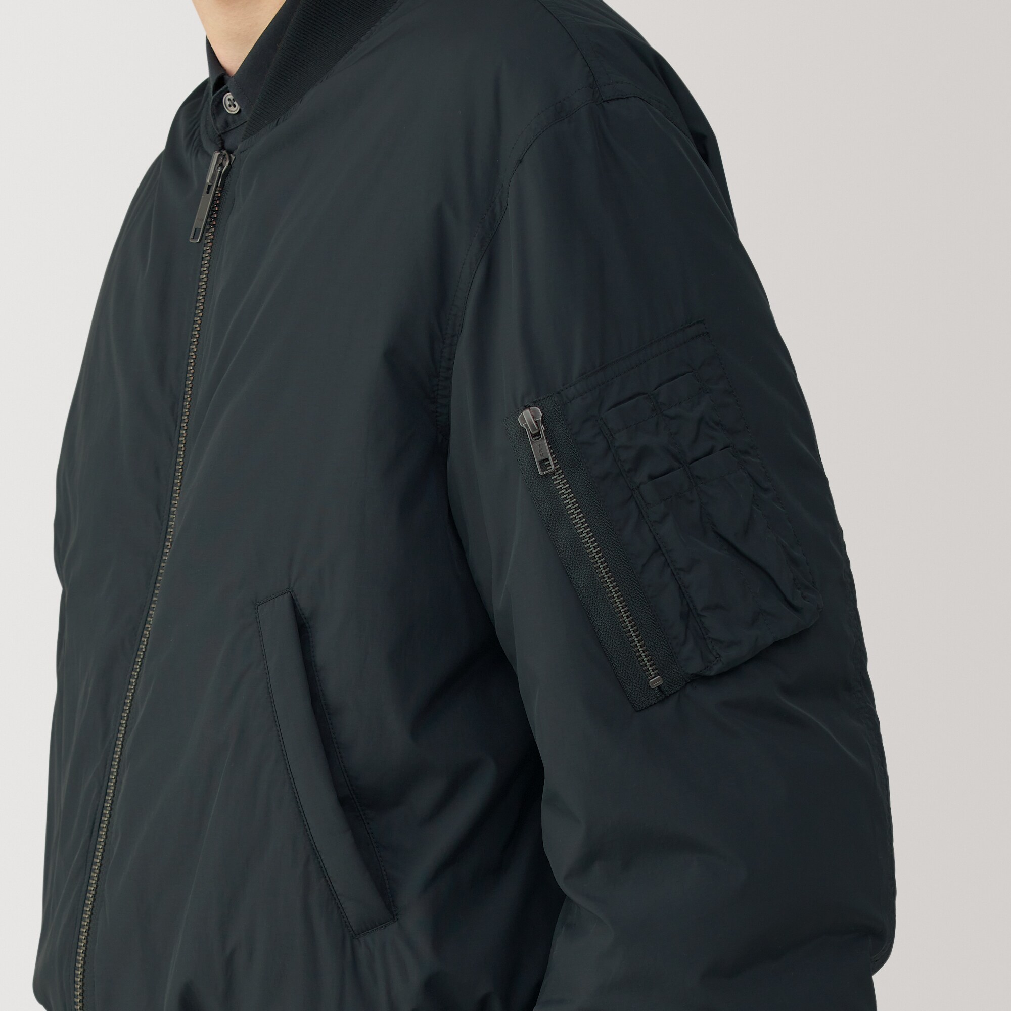 紳士 MA－1ダウンブルゾン | 無印良品