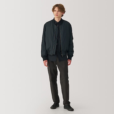 紳士　ＭＡ－１ダウンブルゾン