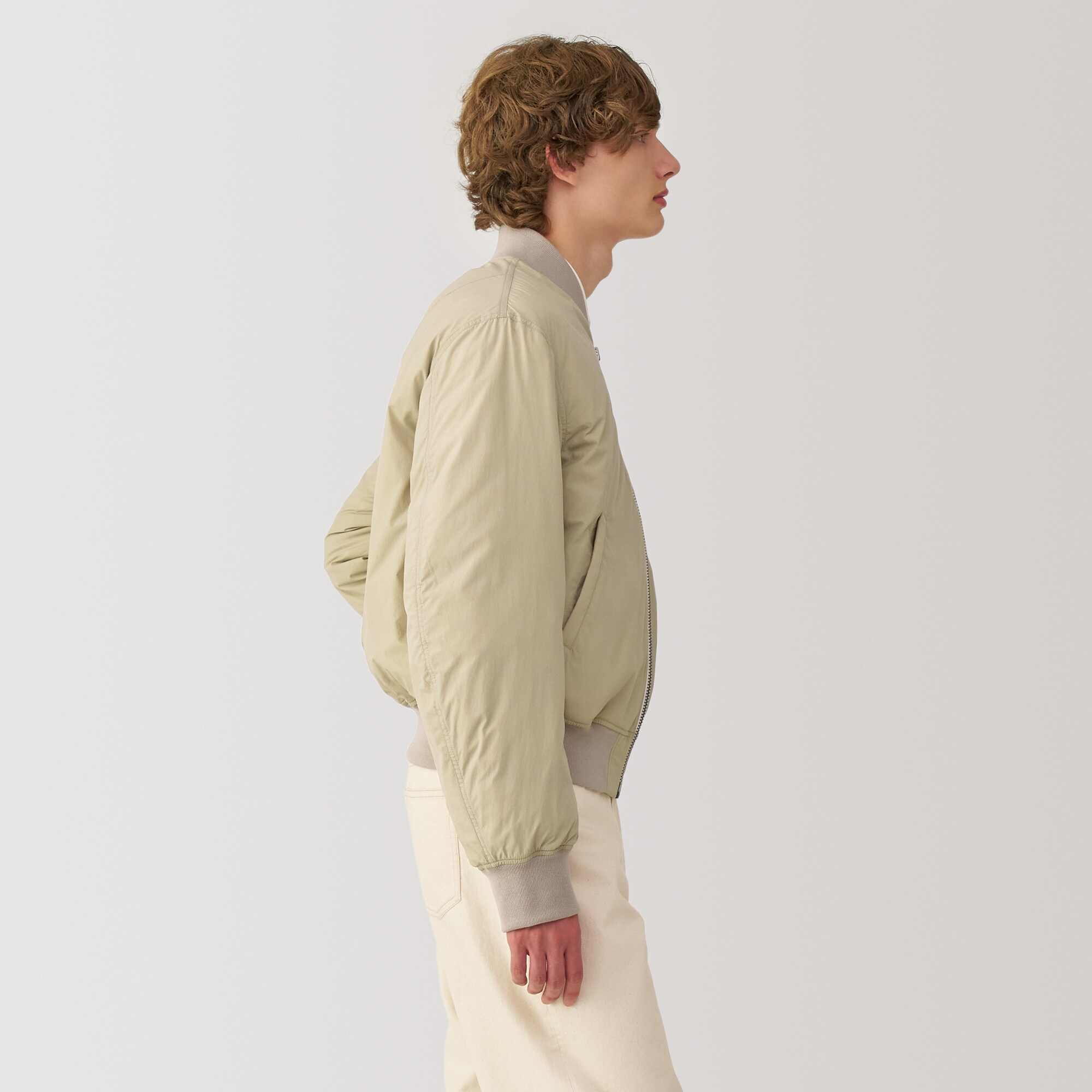 紳士　ＭＡ－１ダウンブルゾン