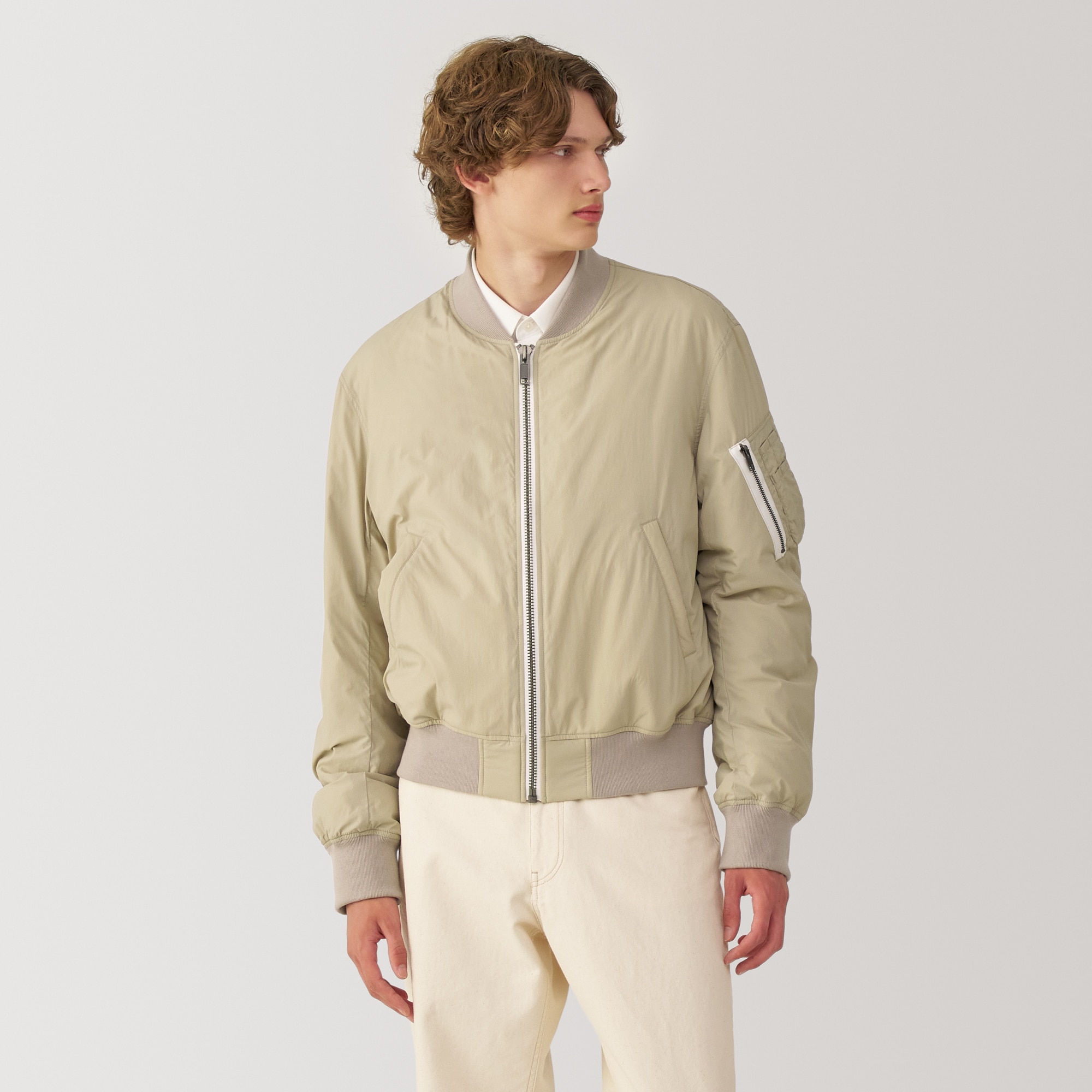 【新品】MUJI LABO 無印良品 MA-1ダウンブルゾン Mサイズ 紳士 MA－1ダウンブルゾン | 無印良品