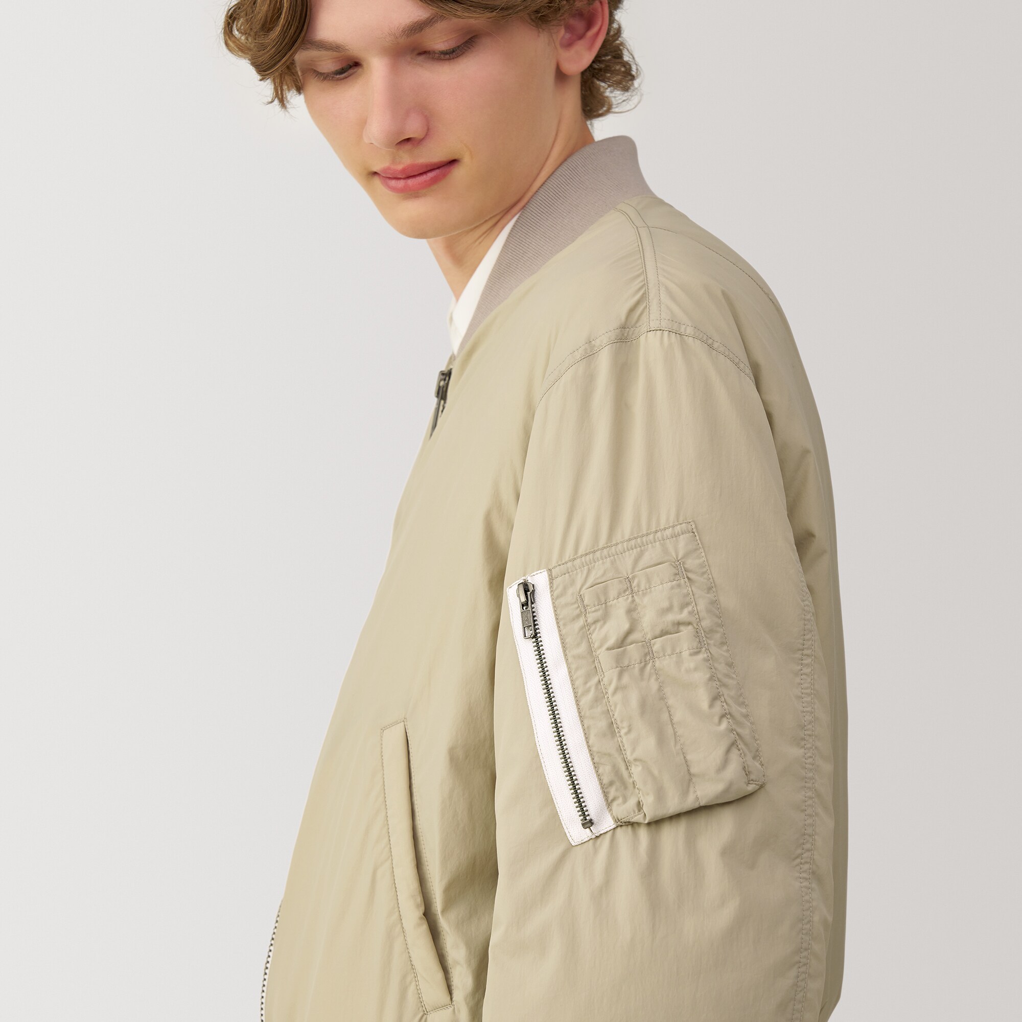 紳士 MA－1ダウンブルゾン | 無印良品