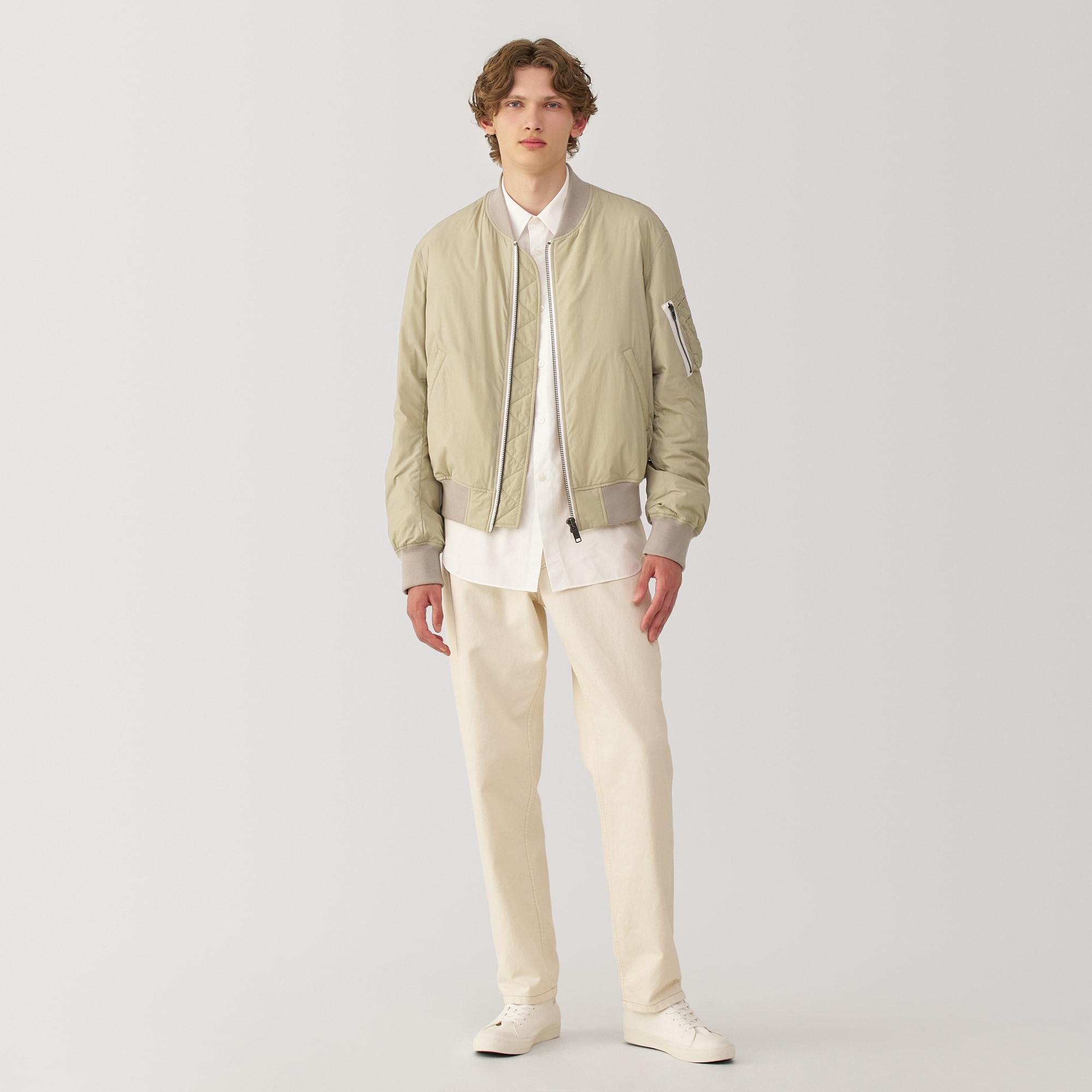 紳士 MA－1ダウンブルゾン | 無印良品