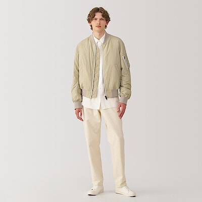 紳士　ＭＡ－１ダウンブルゾン