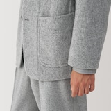 紳士　カシミヤ混ジャケット