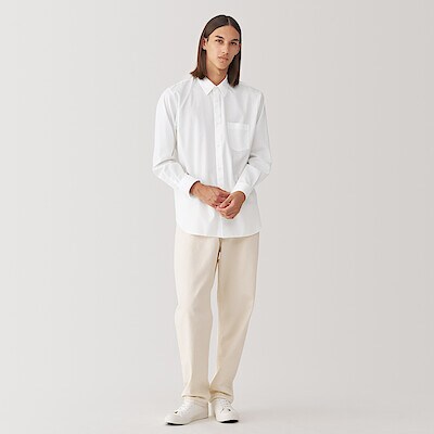 紳士　ポプリンレギュラーカラーシャツ（2024年仕様）