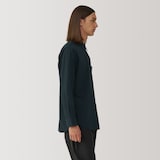 紳士　ポプリンレギュラーカラーシャツ